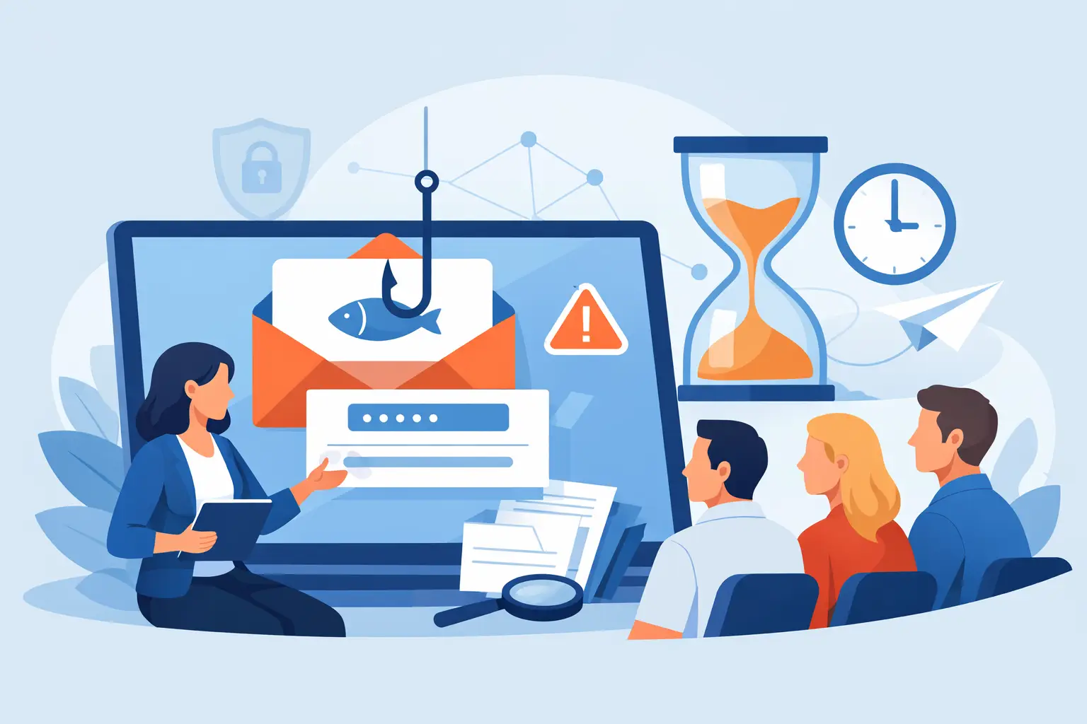 How to Train Staff on Phishing Without Wasting Time